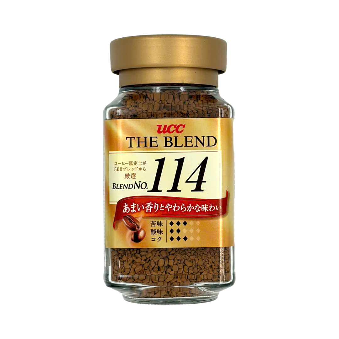 Cà phê hòa tan nguyên chất 114 The Blend UCC 90g