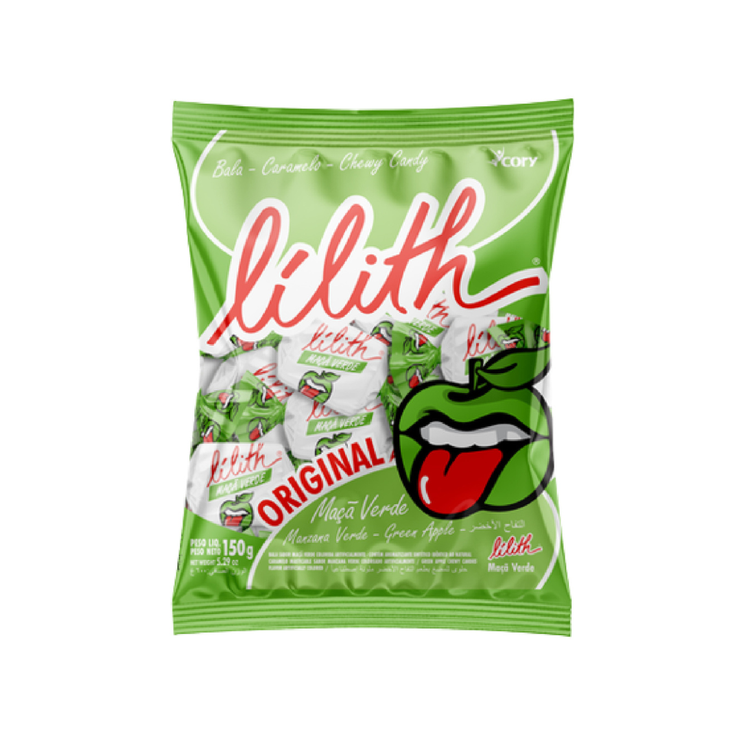 Kẹo Mềm Hương Táo Xanh Lílith 100G