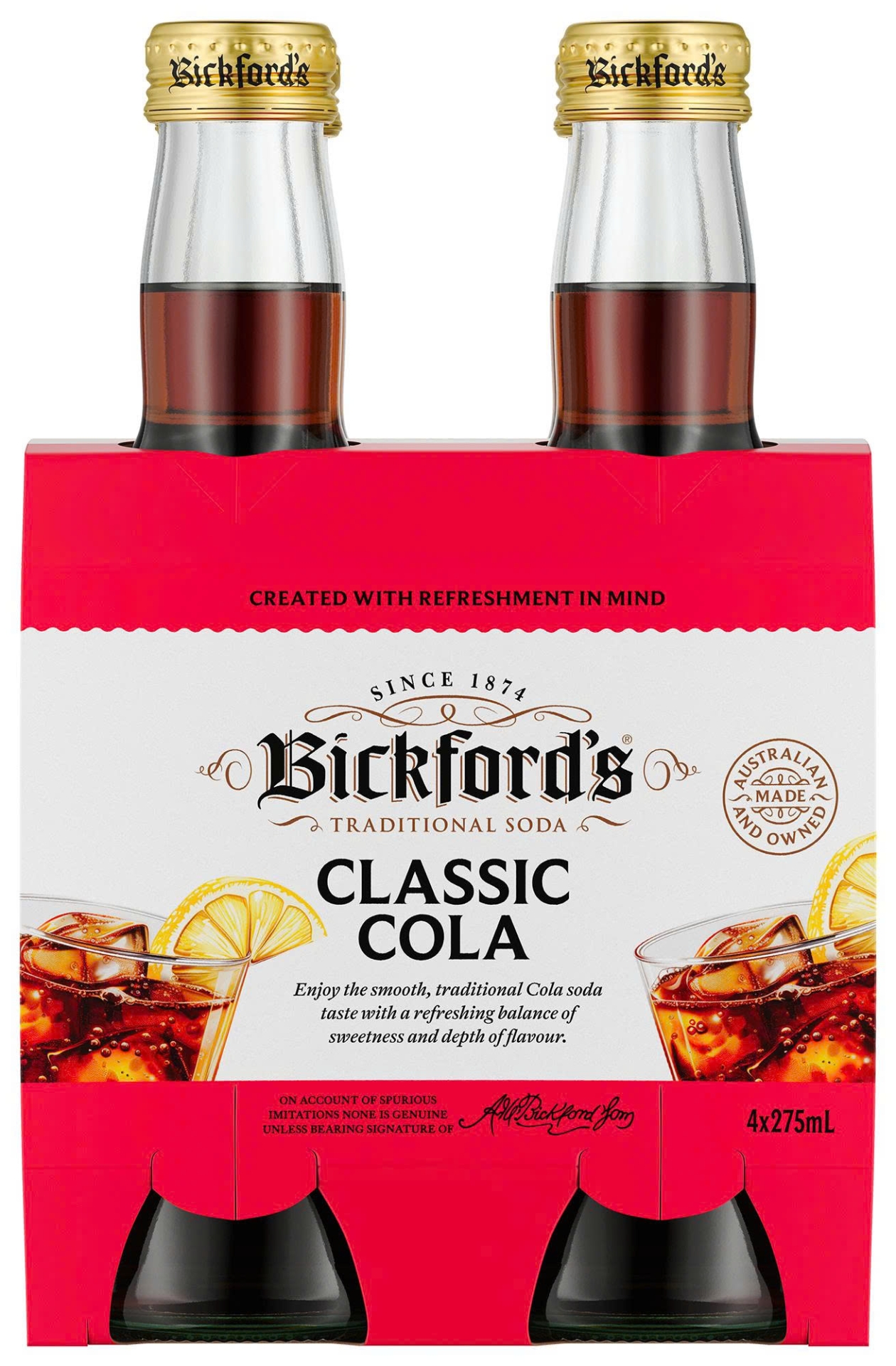 Nước Có Ga Hương Cola Bickford's
