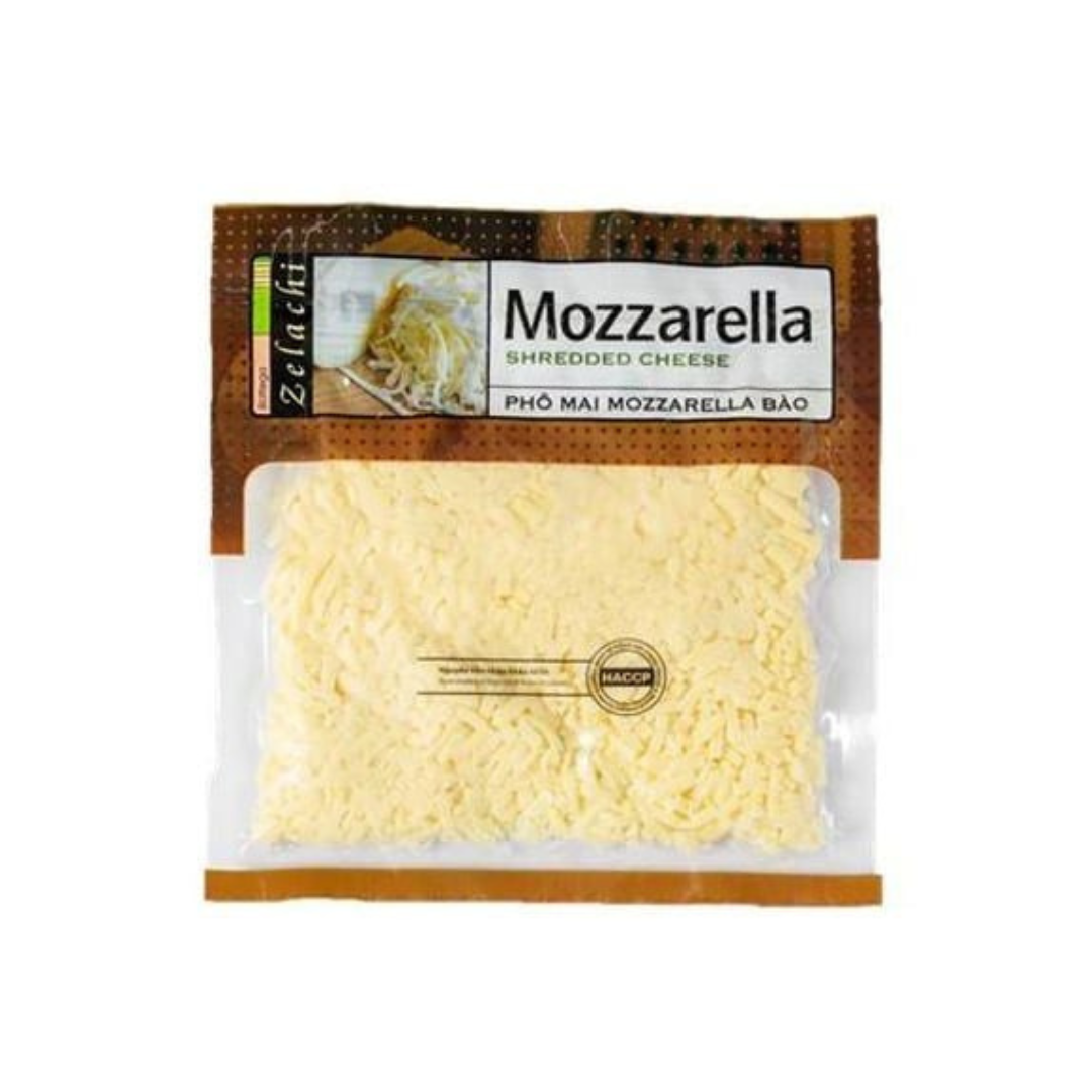 Phô Mai Mozzarella Bào Sợi Bottega Zelachi 200g