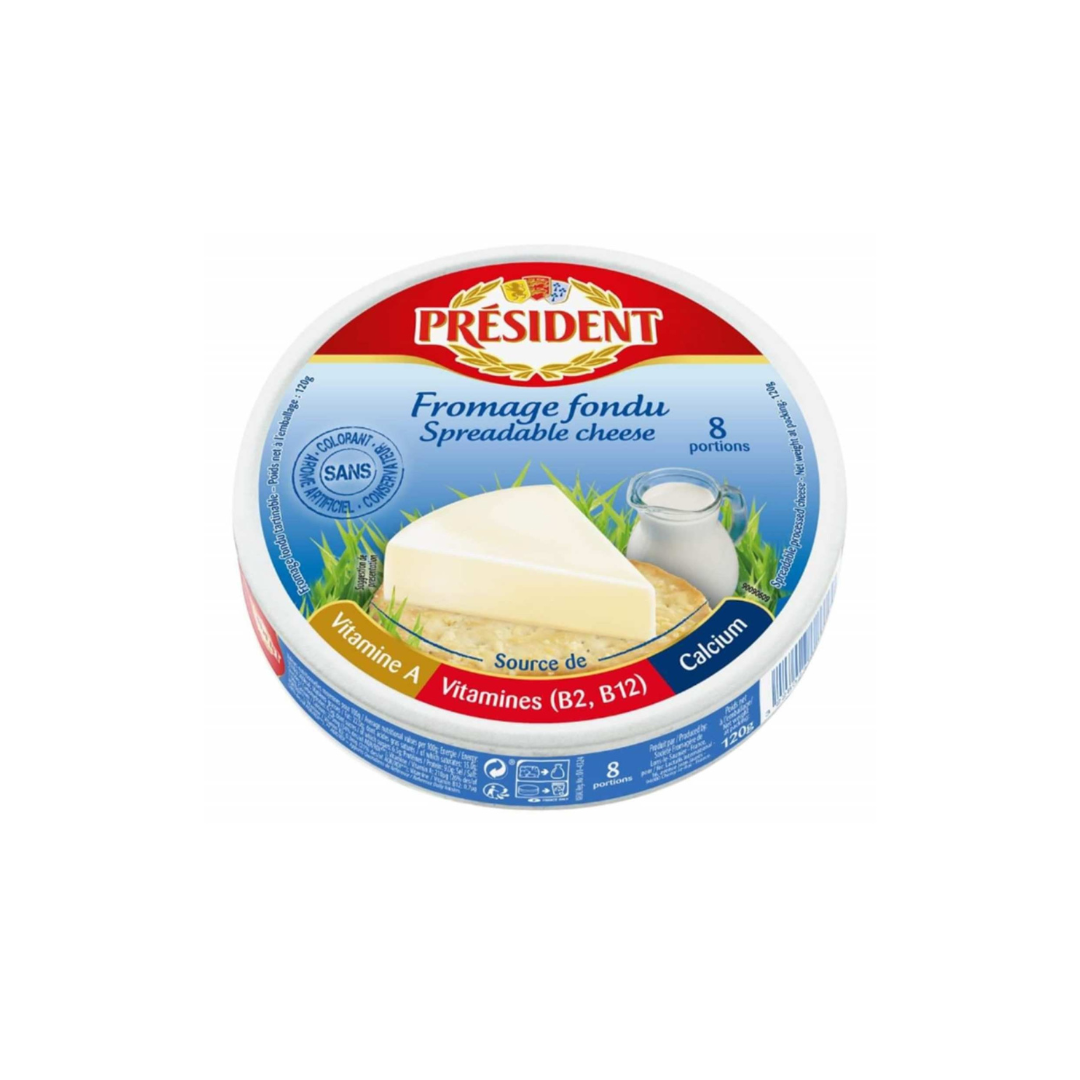 Phô mai phết chế biến PRESIDENT 120g