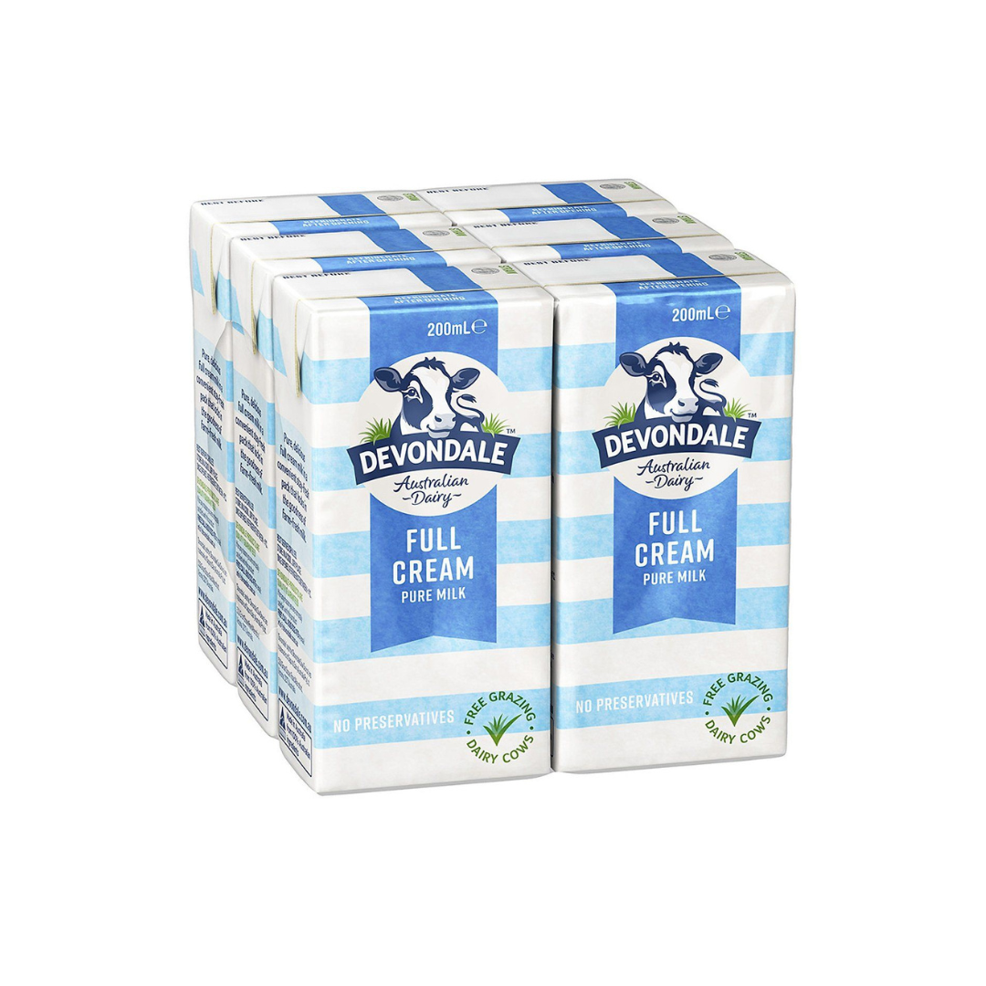 Devondale Full Cream 6x200ml