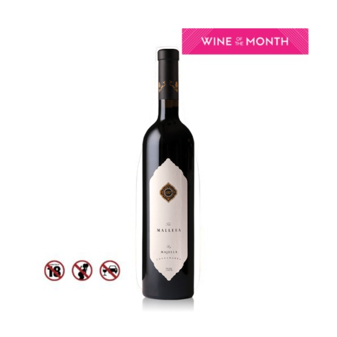 2021 The Malleea by Majella Coonawarra Cabernet Saugvingon and Shiraz 14,5% 750ML
