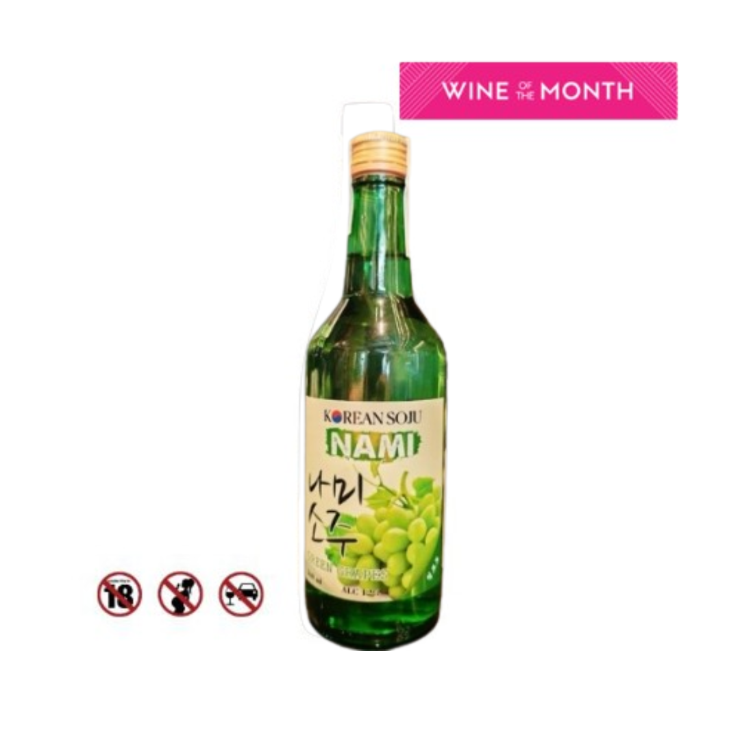 Soju Nami Green grapes 12% 360 ml