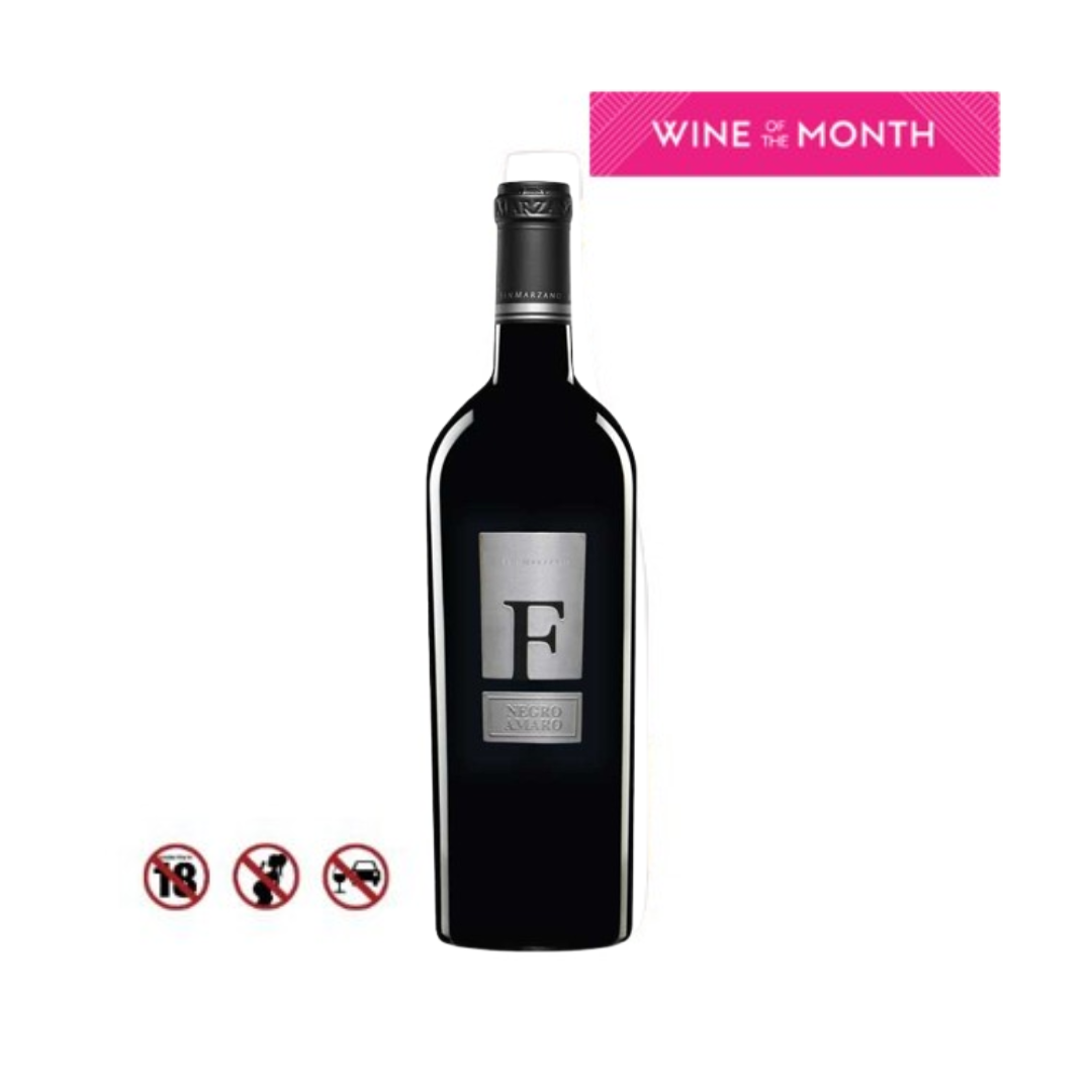 Rượu vang đỏ F Negroamaro 15% 750ml