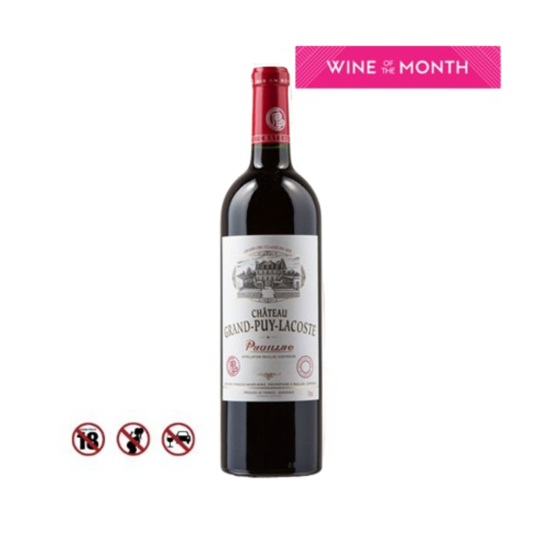 Rượu Vang Château Grand-Puy-Lacoste, 5Th Growth, Grand Cru Classé 750ml