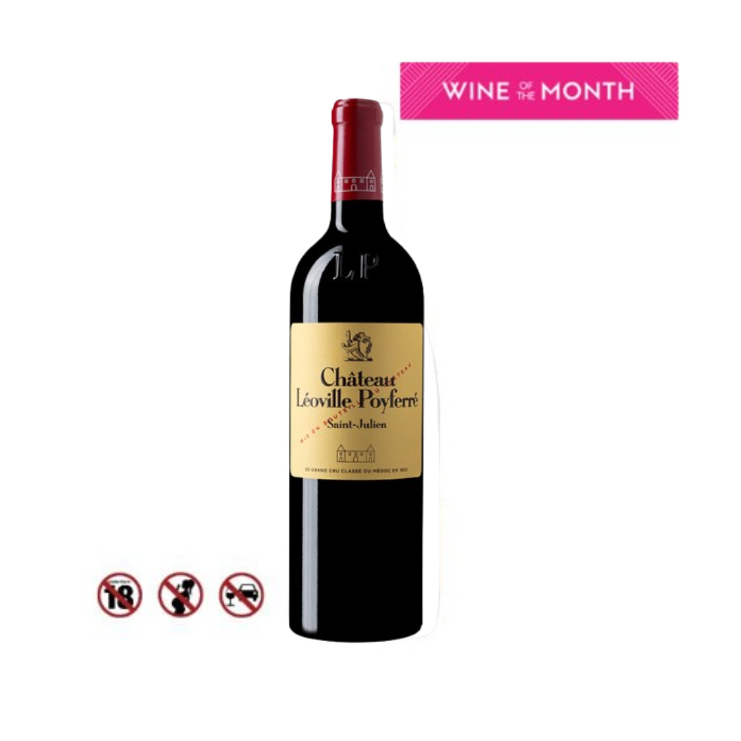Rượu Vang Château Léoville Poyferré, 2Nd Growth, Grand Cru Classé 750ml
