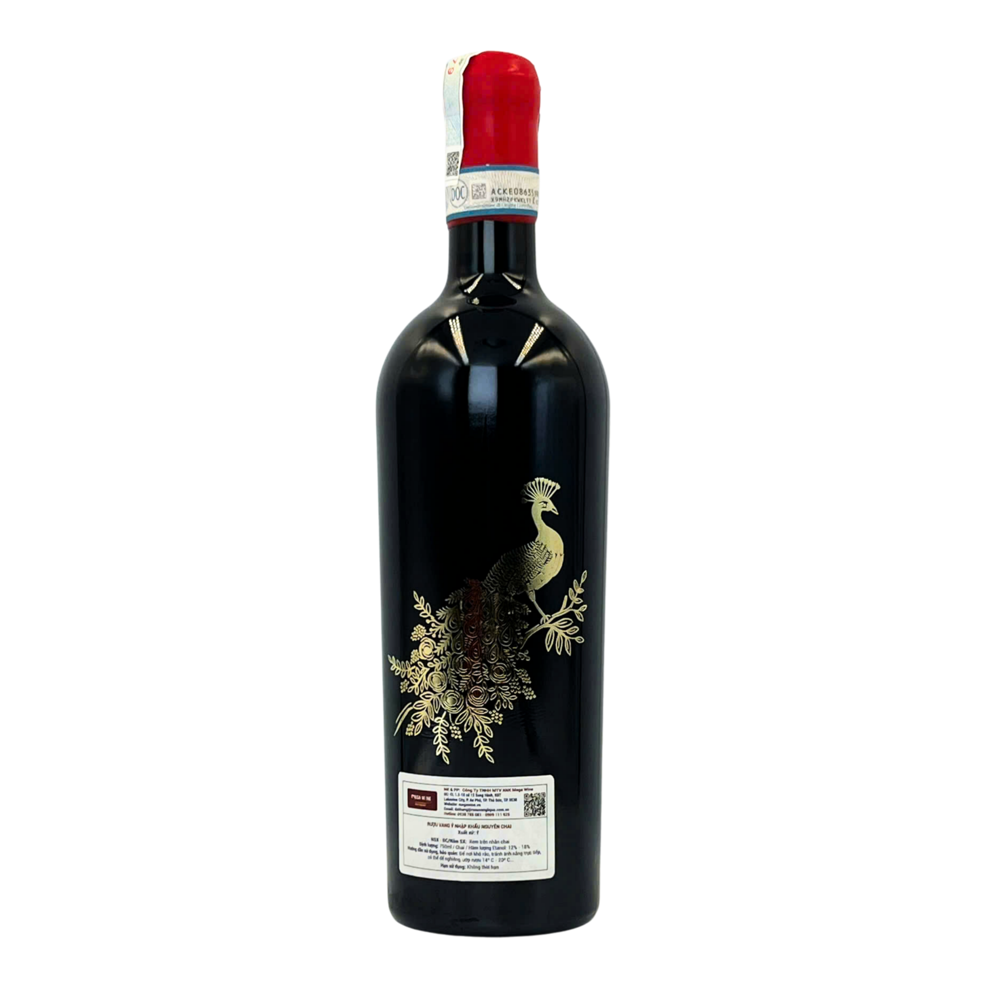 Rượu vang đỏ Montepulciano D'abruzzo Doc Premium Wine Limited Edition, Nồng Độ: 14.5%, Dung Tích: 750ml