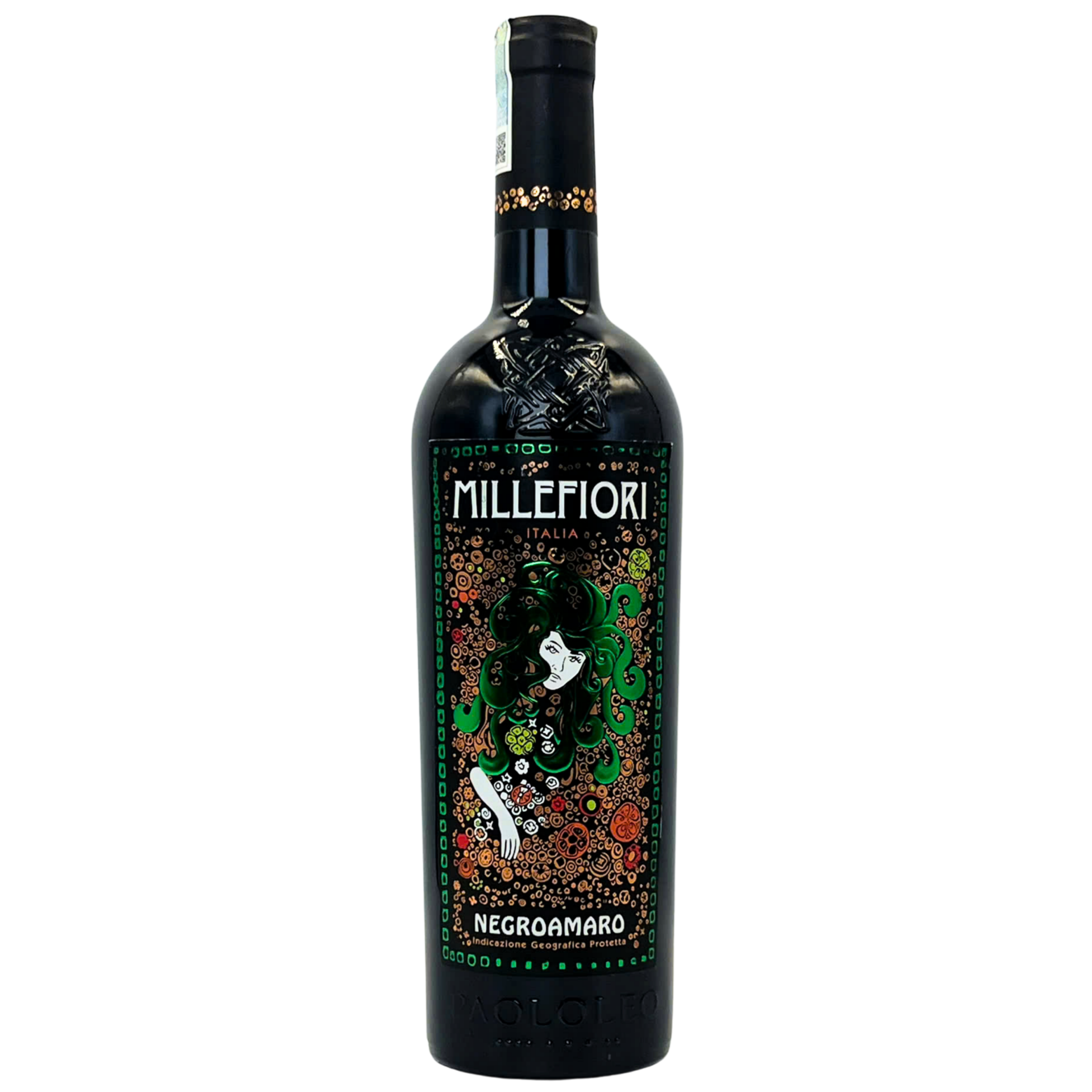 Rượu vang đỏ Millefiori Negroamaro I.G.P, Nồng Độ: 13%, Dung Tích: 750ml