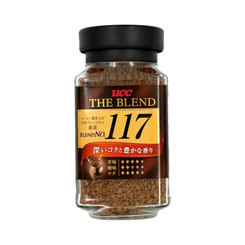 Cà phê hòa tan nguyên chất 117 The Blend UCC 90g