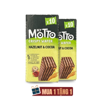 Bánh xốp Hạt phỉ My Motto 300g