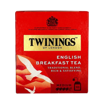 Trà Túi Lọc Twinings Of London English Breakfast Tea 20g