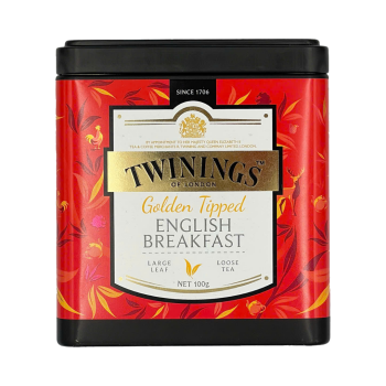 Trà Lá Lớn Twinings Of London Golden Tipped English Breakfast 100gx6 Lon