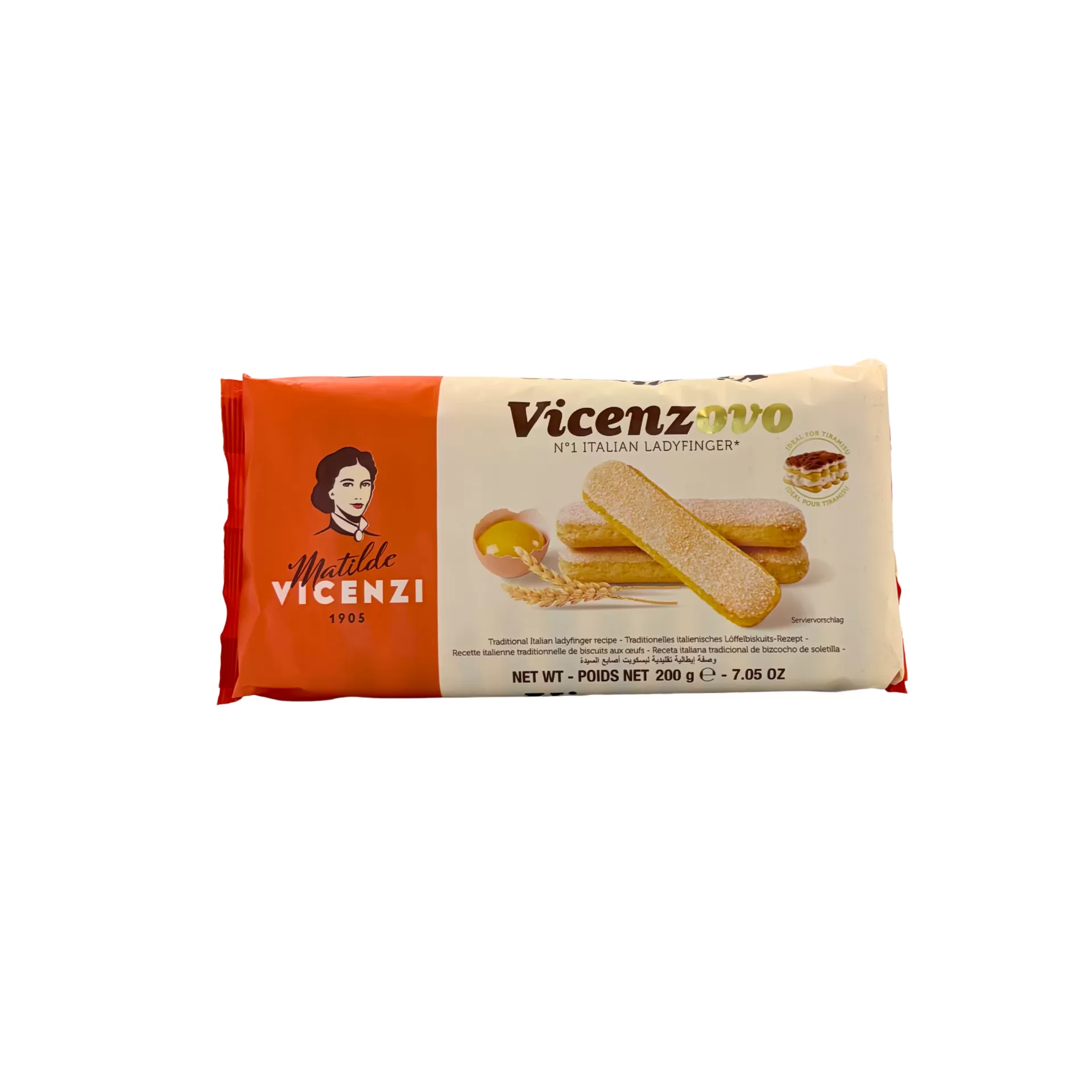 Bánh Ladyfingers Truyền Thống Ý Vicenzovo 200g