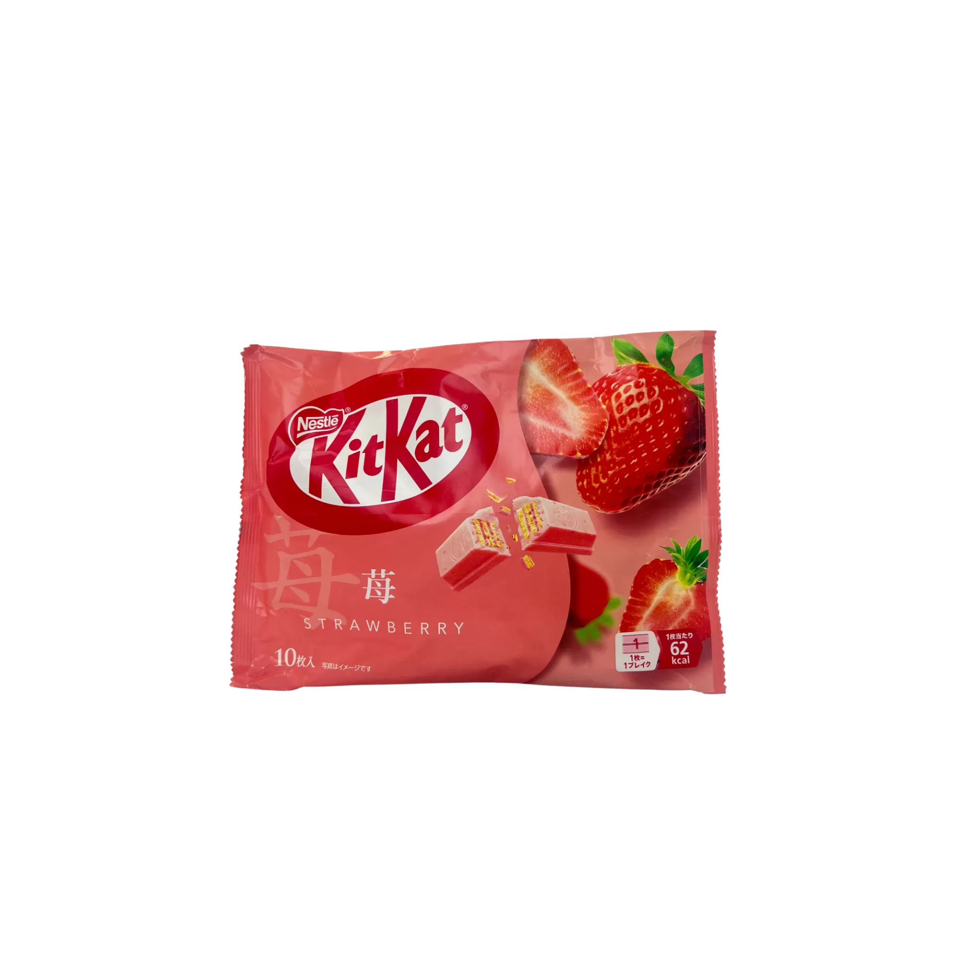 Bánh sô cô la vị dâu Nhật Kikat 113g