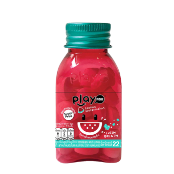 Kẹo The Vị Dưa Hấu Playmore Hũ 22G