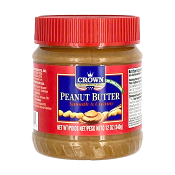 Bơ đậu phộng Smooth & Creamy Crown 340g