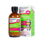 Thực phẩm bảo vệ sức khỏe Brauer Kids Liquid Calcium with Magnesium & Zinc
