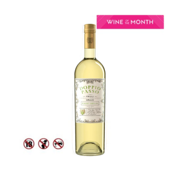 Rượu vang trắng Doppio Passo Pinot Grigio Friuli Grave 750ml