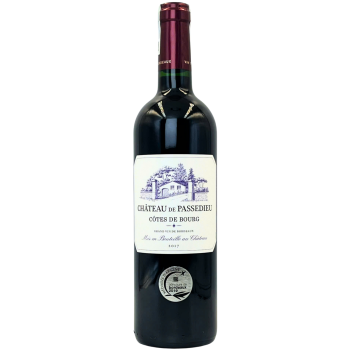 Rượu vang đỏ Chateau De Passedieu Cotes De Bourg A.O.C, Nồng Độ: 13.5%, Dung Tích: 750m