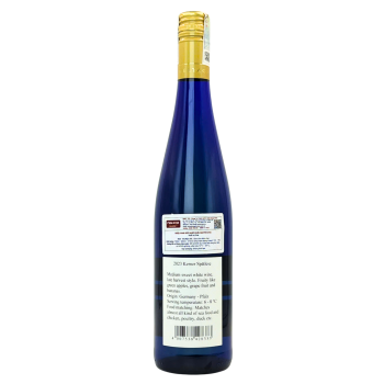 Rượu vang trắng Weltachs Spatlese Kerner Pradikatswein - Pfalz, Nồng Độ: 10%, Dung Tích: 750ml