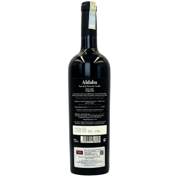 Rượu vang đỏ Aldaba Tempranillo Roble, nồng độ 14%, dung tích 750ml