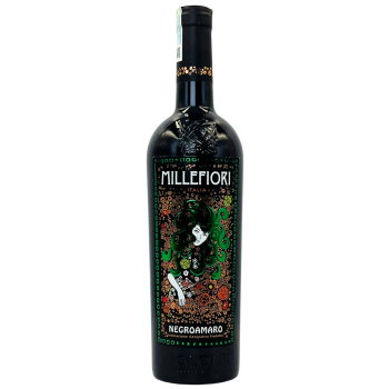 Rượu vang đỏ Millefiori Negroamaro I.G.P, Nồng Độ: 13%, Dung Tích: 750ml