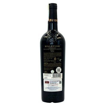 Rượu vang đỏ Millefiori Negroamaro I.G.P, Nồng Độ: 13%, Dung Tích: 750ml